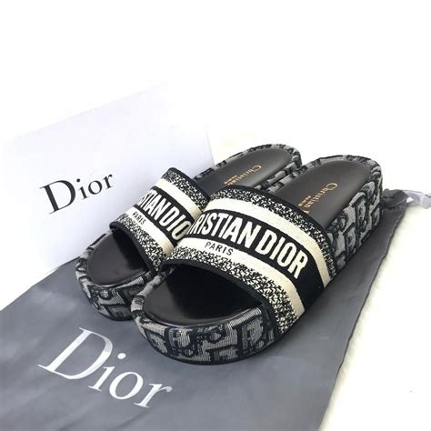 christian dior slipers|Christian Dior sliders women.